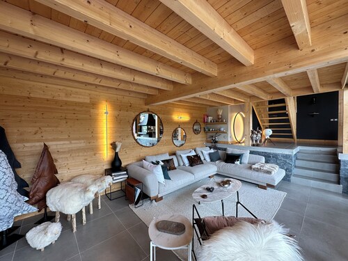 Architect-designed chalet, panoramic view & Nordic bath - Allos (04260) - 1700m
