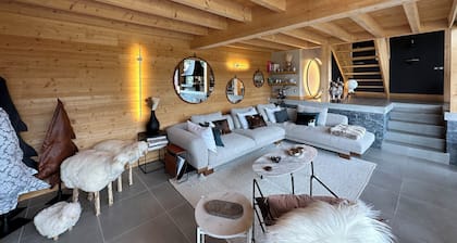 Architect-designed chalet, panoramic view & Nordic bath - Allos (04260) - 1700m