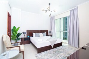 2 bedrooms, iron/ironing board, travel crib, WiFi