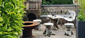 Outdoor dining - Cottage "Tiny House Sundancer" in Neu Moresnet (Neu-Moresnet)