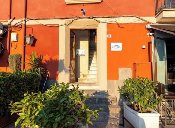 Fassade der Unterkunft