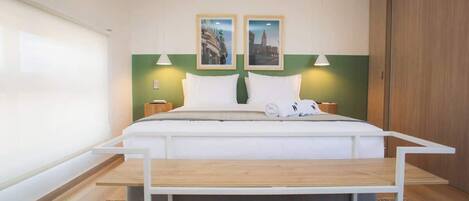 1 makuuhuone, silitysrauta/-lauta, Wi-Fi, vuodevaatteet