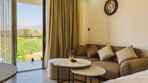 Classic Apart Daire, Balkon, Dağ Manzaralı | Mısır pamuklu çarşaf takımı, kaliteli yatak takımı, ütü/ütü masası