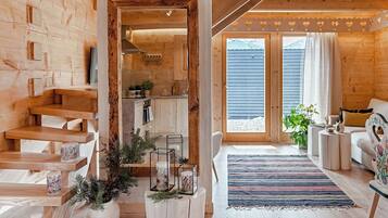 Domek 1 typu Deluxe z widokiem na góry | Living area