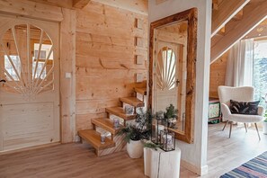 Domek 1 typu Deluxe z widokiem na góry | Living area