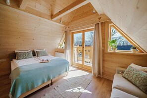 Domek 1 typu Deluxe z widokiem na góry | Bàn ủi/dụng cụ ủi quần áo, truy cập Internet không dây miễn phí