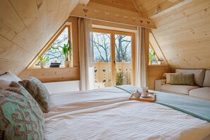 Domek 1 typu Deluxe z widokiem na góry | Iron/ironing board, free WiFi - Osada Gąsienica Centrum Zakopane (Zakopane)