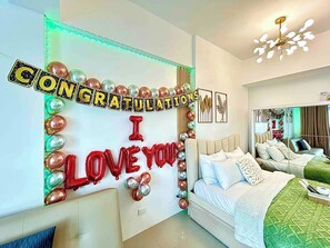 Dortoir Partagé, 1 chambre, accessible aux personnes à mobilité réduite, balcon | 1 chambre