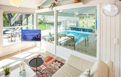 Awesome home in Bindslev with sauna