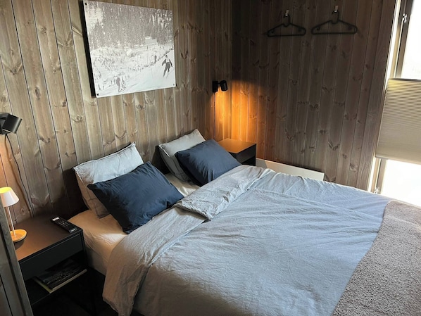 Ferienhütte, 3 Schlafzimmer, Terrasse, Gartenblick
