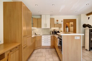 Fridge, oven, stovetop, dishwasher - Apartment 'Cathleen Bohnert' with Mountain View, Private Terrace and Wi-Fi (Lindau am Bodensee)