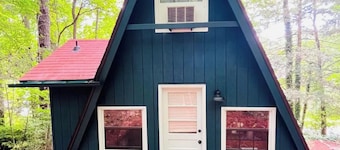 Hilda’s Hideaway- a charming little A-frame
