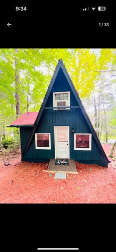 Hilda’s Hideaway- a charming little A-frame