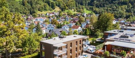 Majoituspaikan julkisivu