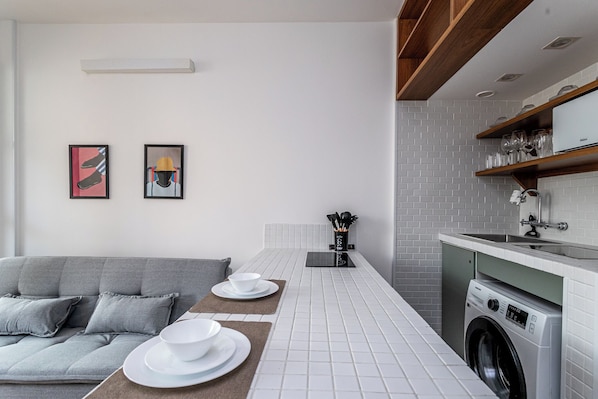 Apartamento conforto | Cozinha privada