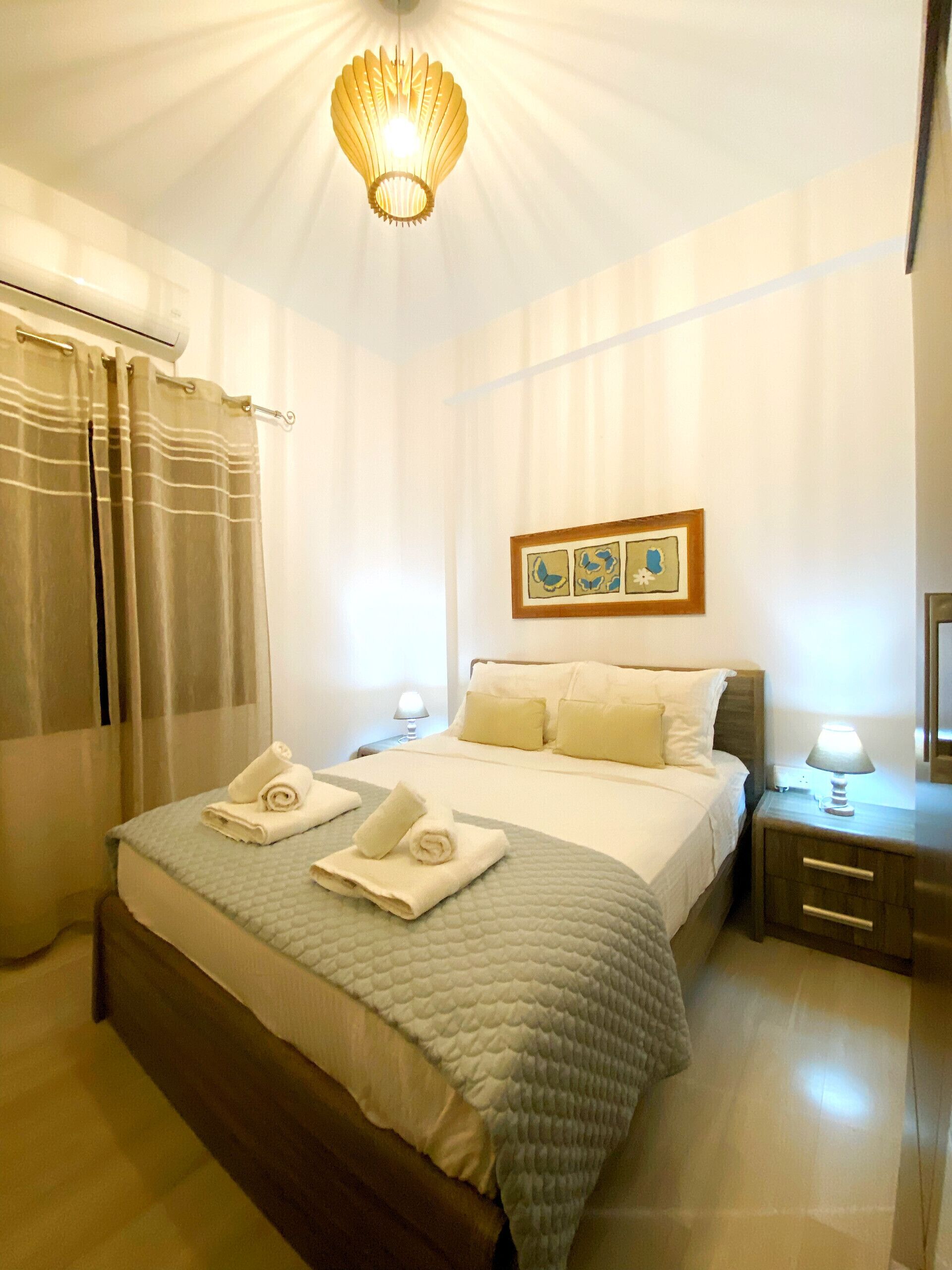 1 Schlafzimmer, Bügeleisen/Bügelbrett, kostenloses WLAN, Bettwäsche