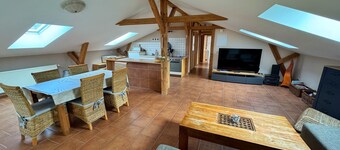 Charming top floor apartment near the Baltic Sea Ideal for families of up to 6 people