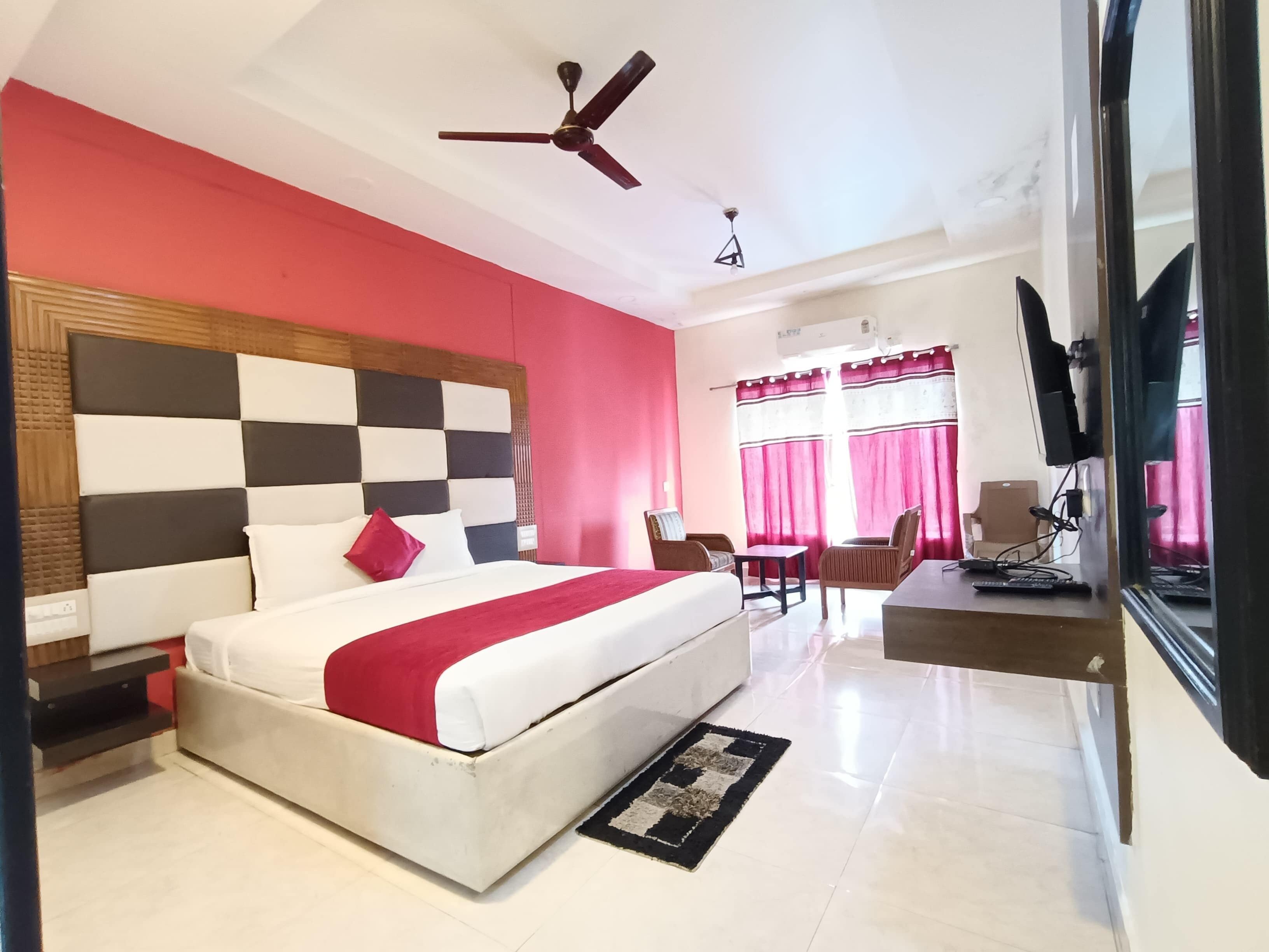 Superior-dobbeltværelse - udsigt til dal | Lydisolering, strygejern/strygebræt