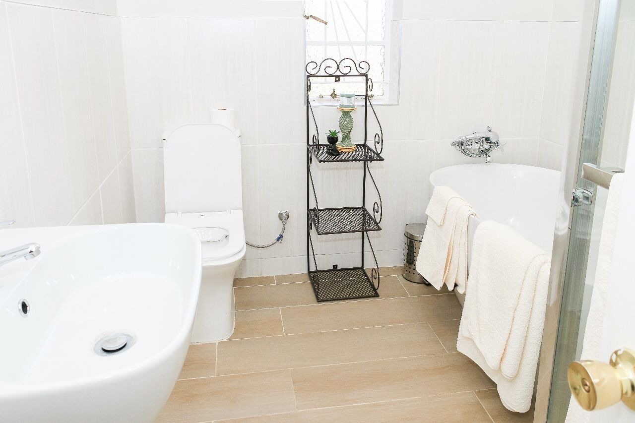 Handtücher, Seife, Toilettenpapier