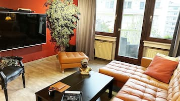 Slaapzaal, 1 slaapkamer, toegankelijk voor mindervaliden, balkon | Woonkamer