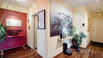 Phòng tập thể, 1 phòng ngủ, phù hợp cho người khuyết tật, hút thuốc | Nội thất