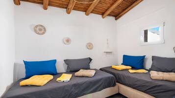 2 dormitorios, tabla de planchar con plancha, wifi y ropa de cama