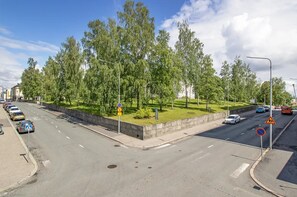 Departamento Premium, balcón, vista a la ciudad | Vista desde la habitación