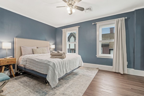 2 habitaciones, wifi gratis y ropa de cama