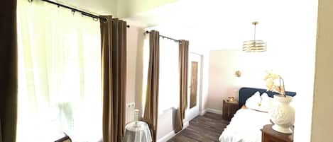 1 bedroom, internet, bed sheets