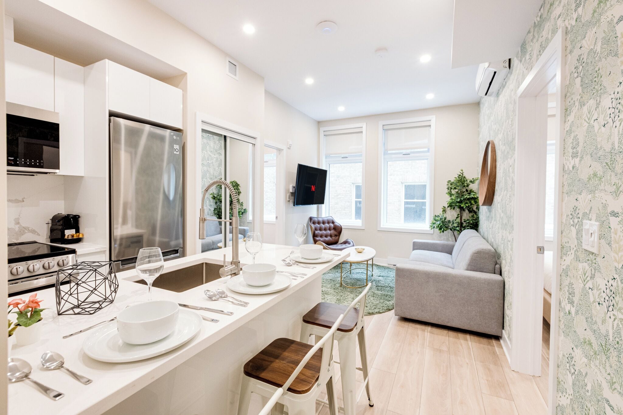 Superior Apartment 7, City View | Wohnbereich