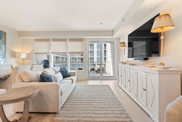 Condo, 1 King Bed with Sofa bed (Sea Glass 216) | Living area - Sea Glass 216 (Gulf Shores)