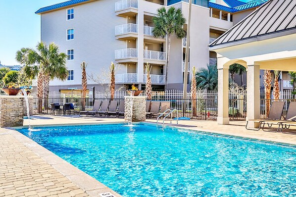 Condo, Multiple Beds (Alerio B401) | Pool | Outdoor pool, a heated pool