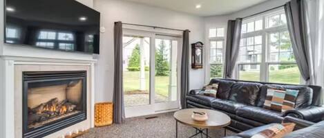 تلفزيون، مدفأة