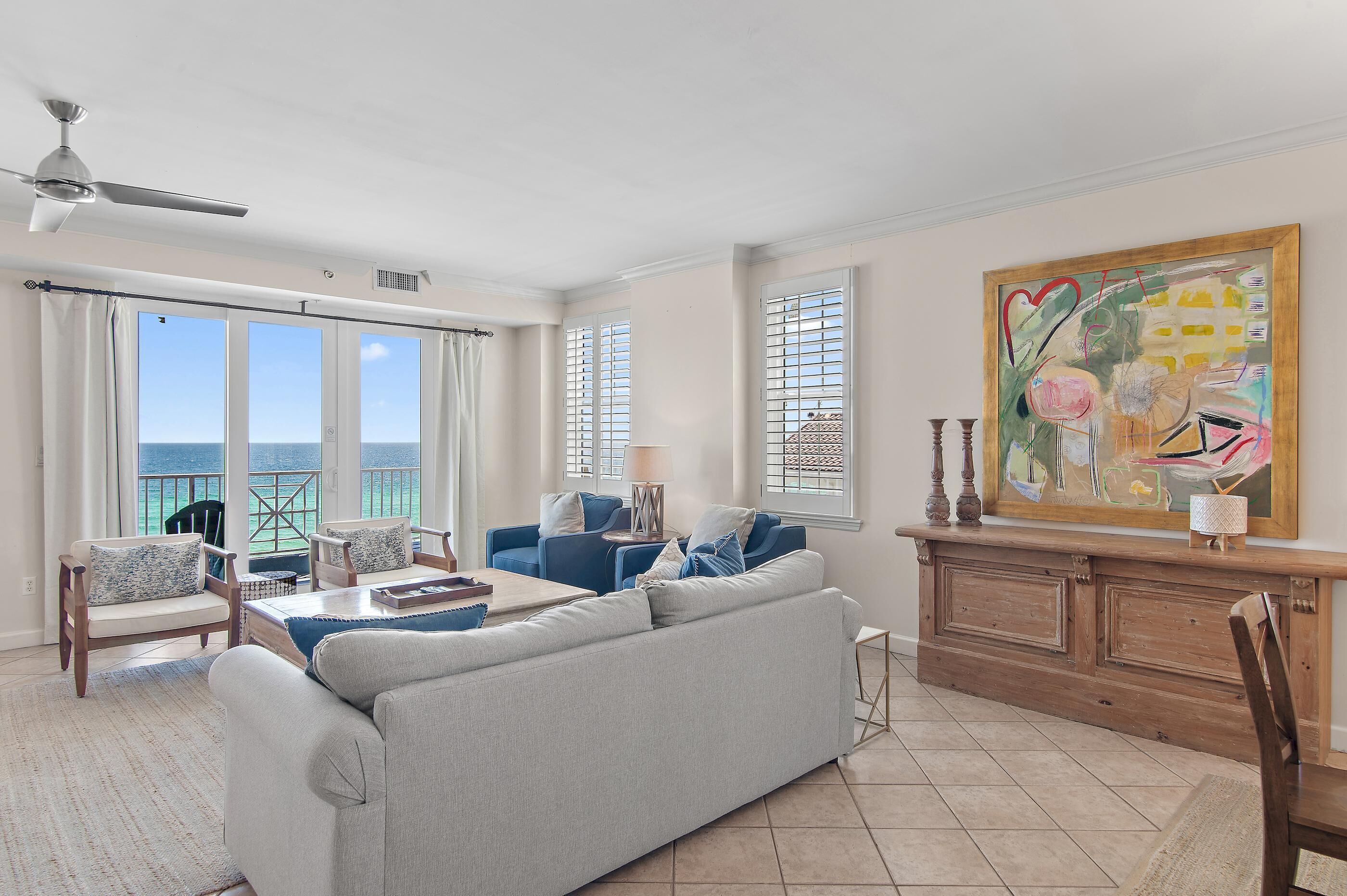 Condo, várias camas (Inn at Crystal Beach 611) | Área de estar