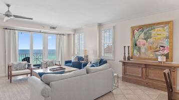 Condo, Multiple Beds (Inn at Crystal Beach 611) | Living area