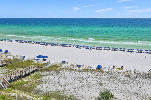 Appart'hôtel, plusieurs lits (Inn at Crystal Beach 611) | Plage