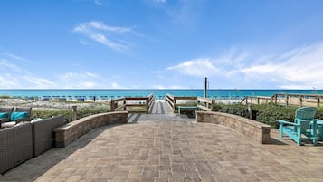 Condo, Multiple Beds (Inn at Crystal Beach 611) | Terrace/patio