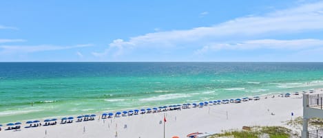 Condo, Multiple Beds (Inn at Crystal Beach 611) | Beach | On the beach