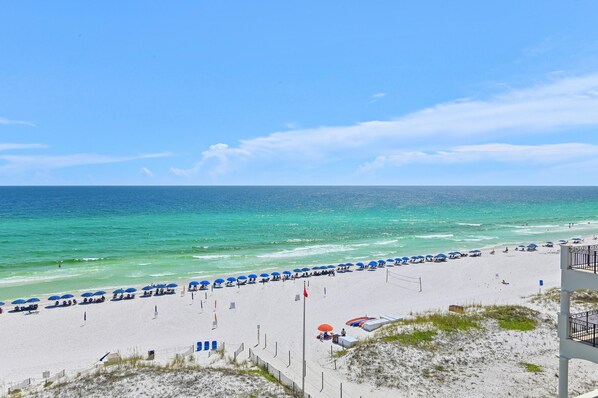 Condo, Multiple Beds (Inn at Crystal Beach 611) | Beach | On the beach