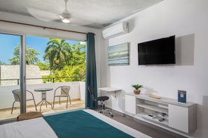 In-room safe, blackout curtains, soundproofing, free WiFi