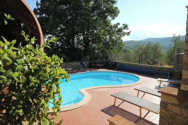 Alberca al aire libre 