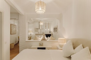 1 makuuhuone, työpöytä, silitysrauta/-lauta, ilmainen Wi-Fi