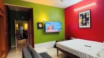 1 bedroom, internet