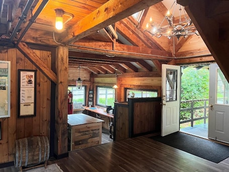 Interior. Enchanting Off=Grid Glamping Tent @ Dagger's Ravine