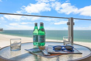 Condo, Multiple Beds (18th floor beachfront condo with pool) | Beach