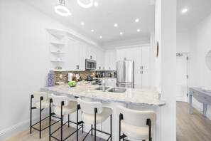 Condo, 1 King Bed (First floor walkout beachfront condom) | Private kitchen - First Floor Walkout Beachfront Condominium Unit (Marco Island)