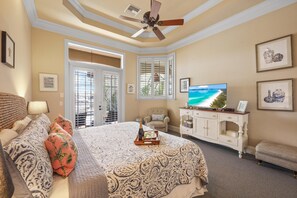 House, Multiple Beds (Waterfront home with heated pool, spa) | 4 bedrooms