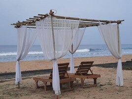 Habitación estándar doble, balcón | Playa