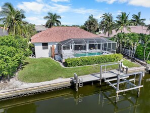 House, Multiple Beds (Seaside waterfront home with heated p) | Exterior