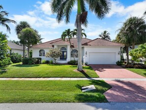 House, Multiple Beds (Seaside waterfront home with heated p) | Exterior